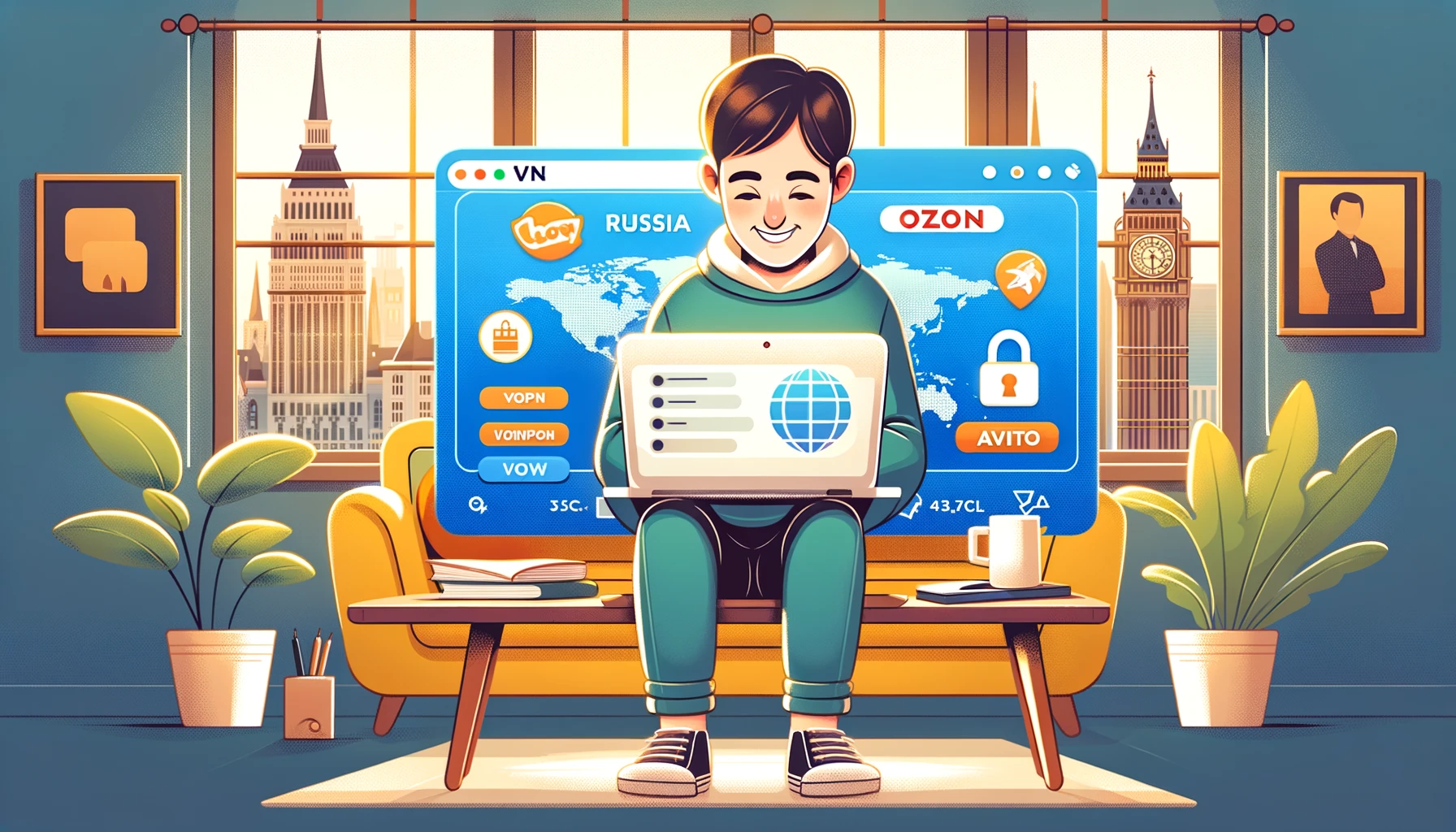 Featured image for Как делать покупки на OZON или Авито за границей?