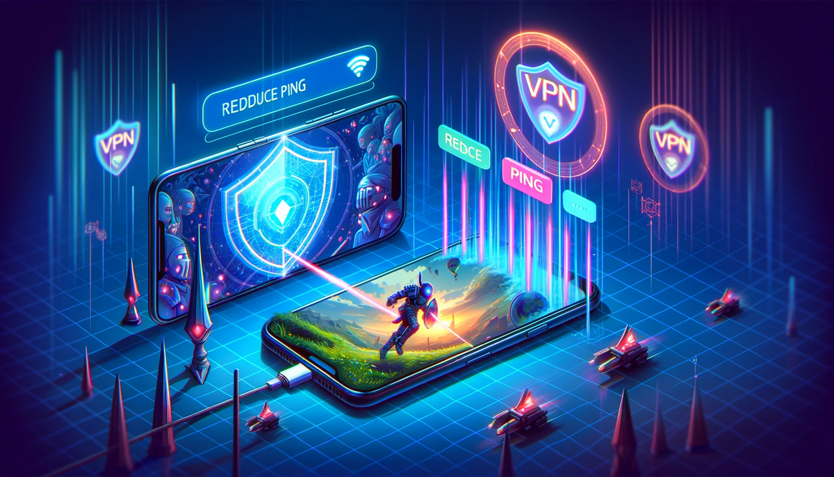 Использование VPN-клиента для уменьшения пинга в мобильных играх